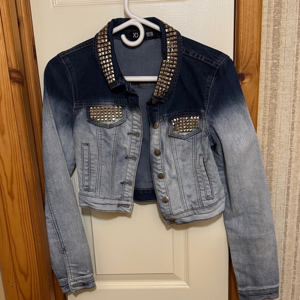 Studded Denim Jacket